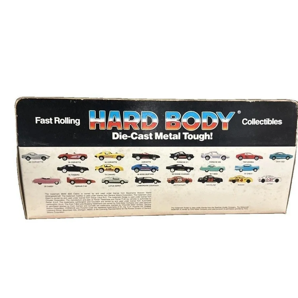 Tootsie Toy DieCast 1:43 American Stock Cars 3 Pack 2 Fords Chevy NOS